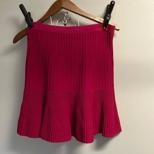 Cut25 pink Elegant Pink flare Skirt size M
